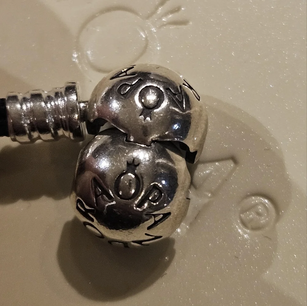 Pandora | Multi Cord Black and Silver Bracelet - Picture 2 of 6